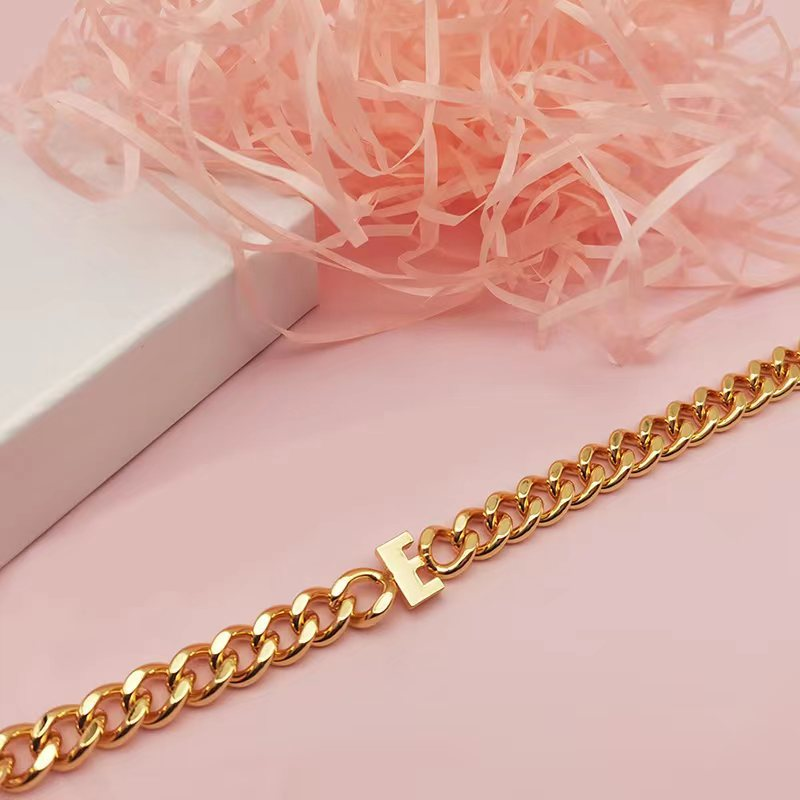 Initial Choker Necklace