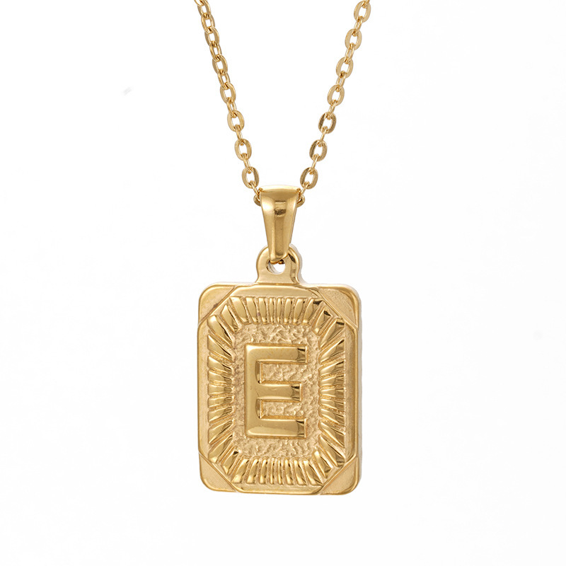 Classic Initial Pendant Necklace