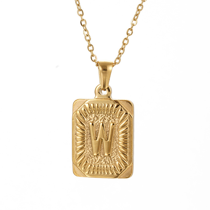 Classic Initial Pendant Necklace