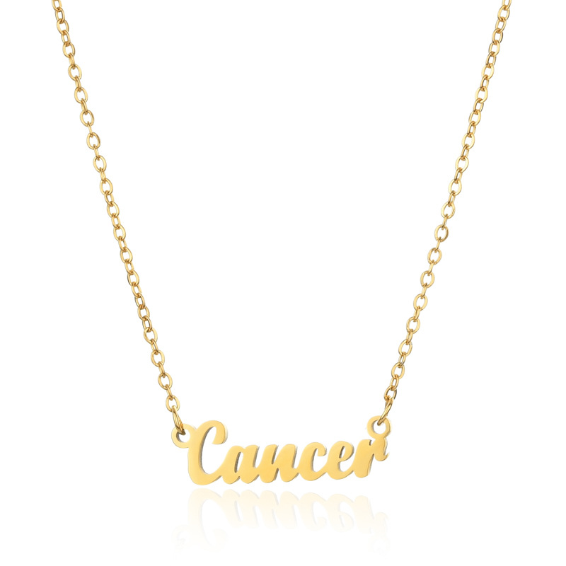 Personalized Zodiac Name Necklace