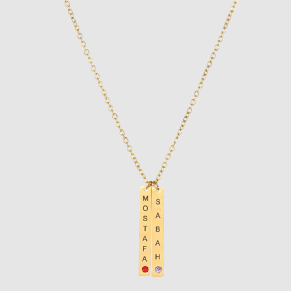 Customizable Stainless Steel Letter Pendant