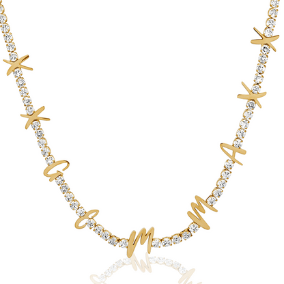 Personalized Tennis Necklace