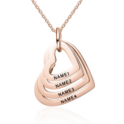 Personalized Heart Necklace