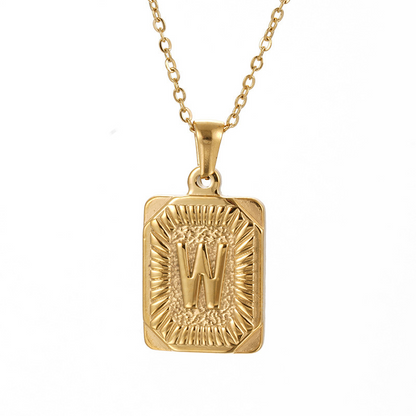 Classic Initial Pendant Necklace