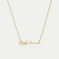 Signature Style Name Necklace