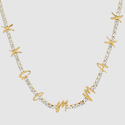 Personalized Tennis Necklace